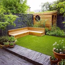 High Density Artificial Grass Mats Realistic Thick Lawn Carpet Turf Outdoor Decoration