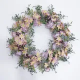 Daisy Flower Rustic Farmhouse Decorative Artificial Wreath Wedding Ornament