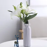 Plastic Flower Vase Home Wedding Flower Pot Basket Nordic Decoration Vases for Flowers