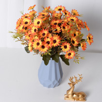 Home Garden Artificial Handmade Daisy Flower Vase Decoration