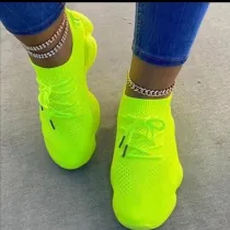 Women Mesh Breathable Low Top Jogging Sneakers