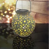 Lantern Lawn Light Outdoor Solar Outdoor White Hanging Light Modern Solar Lantern Garden Flower Light
