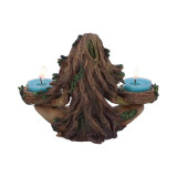 Balance Of Nature Figurines Tealight Candle Holder Vintage People Statue Candlestick Ornament