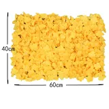 Artificial Hydrangea Flower Row Creative Background Plant Flowers Wall Decor