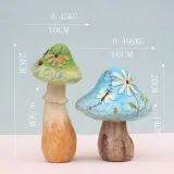 Resin Mushroom Decor Garden Ornaments Home Decoration Art Crafts