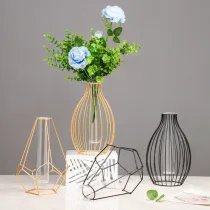 Nordic Simple Flower Rack Bottle Flower Stand Iron Frame