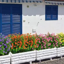 Home Garden Artificial Eucalyptus Rose Flower Room Decoration