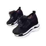 Women Platform Lace Mesh Lace up Sneaker