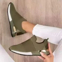 Women Low Top Mesh Breathable Athletic Shoes
