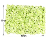 Artificial Hydrangea Flower Row Creative Background Plant Flowers Wall Decor