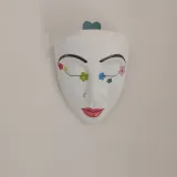 Girls Face Head Flower Planter Succulent Plant