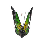 Metal Butterfly Art with Solar Light Garden Decoration Piece