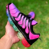 Mesh Knitted Air Cushion Sports Shoes Rainbow Running Sneakers