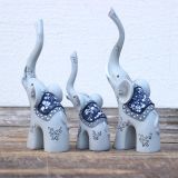 New Craft Gifts Elephant Decorative Resin Decoration Pieces Retro Family Ornaments Creative Decoration
