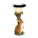 Solar Energy Rabbit Squirrel Dog Lamp Courtyard Garden Decoration