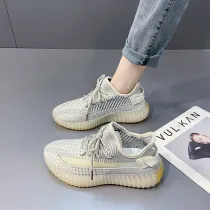 Women Running Coconut Shoes Breathable Sneakers