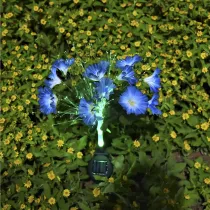 Solar Energy Morning Glory LED Lamp Landscape Lamp