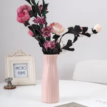 Plastic Vase Simulation Glaze Wedding Flower Vases Contemporary Home Decoration