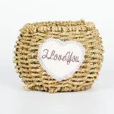 Garden Plant Pot Eco-friendly Seagrass Woven Flower Pot