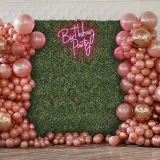 Artificial Milan Grass Panels Topiary Hedge Plant Wall Anti Ultraviolet Sunscreen Lawn