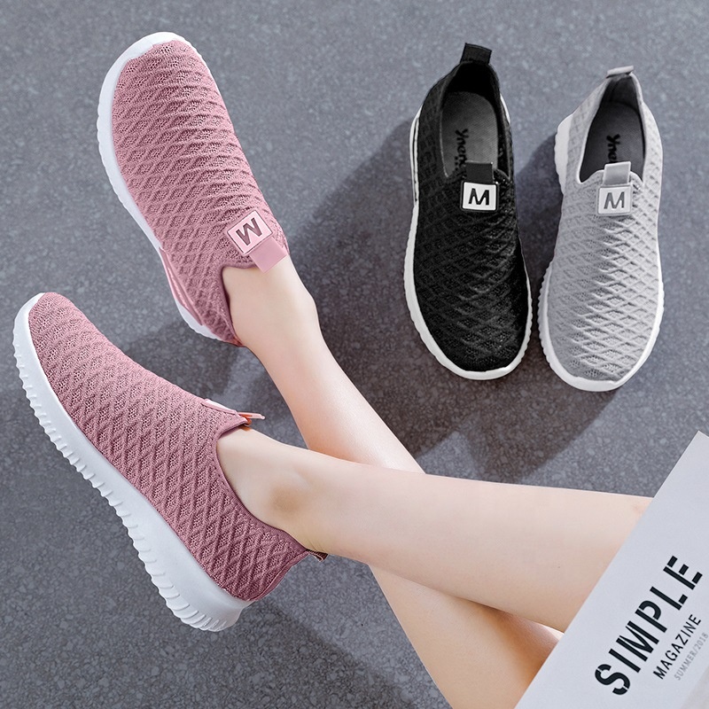 Women Casual Light Shoes Breathable Flat Jogging Sneaker