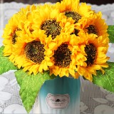 Home Garden Artificial Sunflower Decoration