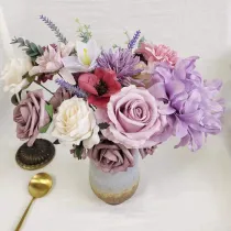 Home Garden DIY Artificial Rose Flower Valentine's Day Gift
