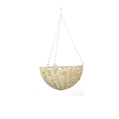 Willow Basket Christmas Decoration Supplies Flower Pots Hanging Basket With Wire Hanger