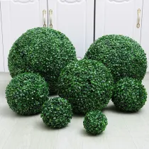 Artificial Plastic Milan Topiary Ball Garden Backyard Decoration