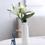 Plastic Flower Vase Home Wedding Flower Pot Basket Nordic Decoration Vases for Flowers