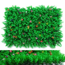Artificial Plant Eucalyptus Flowers Panels Hedge Plant Wall Anti Ultraviolet Sunscreen Lawn