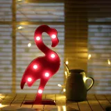 LED Cute Animal Flamingo Star Wall Lamp Cartoon Lighting Decoration Gifts
