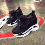 Women Platform Lace Mesh Lace up Sneaker