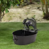 Fountain Courtyard Art Decorations Resin Craft Arts Sculpture Gifts