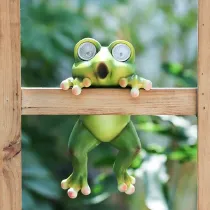 Statue Wall Climbing Animals Solar Lights Cute Animals Home Decoration