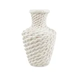 Shatterproof Vase Flower Pot Origami Plastic Flower Vase Decoration Home Plastic Vase