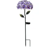 Led Lighting Solar Light Hydrangea Artificial Flowers Outdoor Lawn Garden Lights
