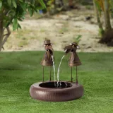 Fountain Courtyard Art Decorations Resin Craft Arts Sculpture Gifts