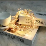 Pearl Led String Lights Starry Fairy Lights for Bedroom Christmas Parties Wedding