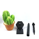 Courtyard Light Lawn Garden Pathway Cactus Pineapple Lantern Park Solar Powered Lamp