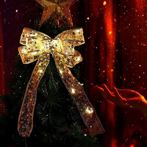 LED Lights String Lights Christmas Tree Decorative Ribbon Lights