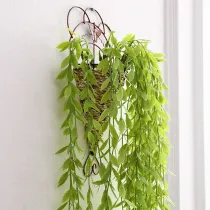 Home Garden Artificial Hanging Wicker Wall Decoration
