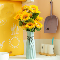 Home Garden Artificial Sunflower Bunch Room Decoration