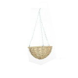 Willow Basket Christmas Decoration Supplies Flower Pots Hanging Basket With Wire Hanger