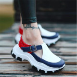 Thick Bottom Matching Casual Buckle Platform Sports Sandal Sneaker