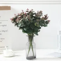 Home Garden Artificial Handmade Money Tree Leaves Room Decoration