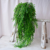 Home Garden Artificial Hanging Branch Weeping Willow Plants