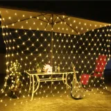 LED Fishing Net Lamp for Christmas Trees Bushes Wedding Party Garden