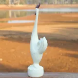 Creative Resin Rooster Ornament Home Decoration Handmade Painted Art Craft Small Gift
