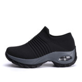 Women Casual Light Shoes Breathable Height Increasing Shoes Sneaker